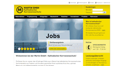 Desktop Screenshot of martin-gmbh.de